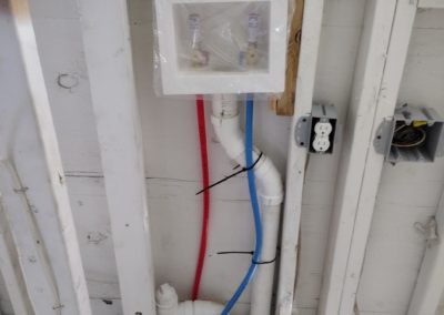 Washer Box w/Pex Lines